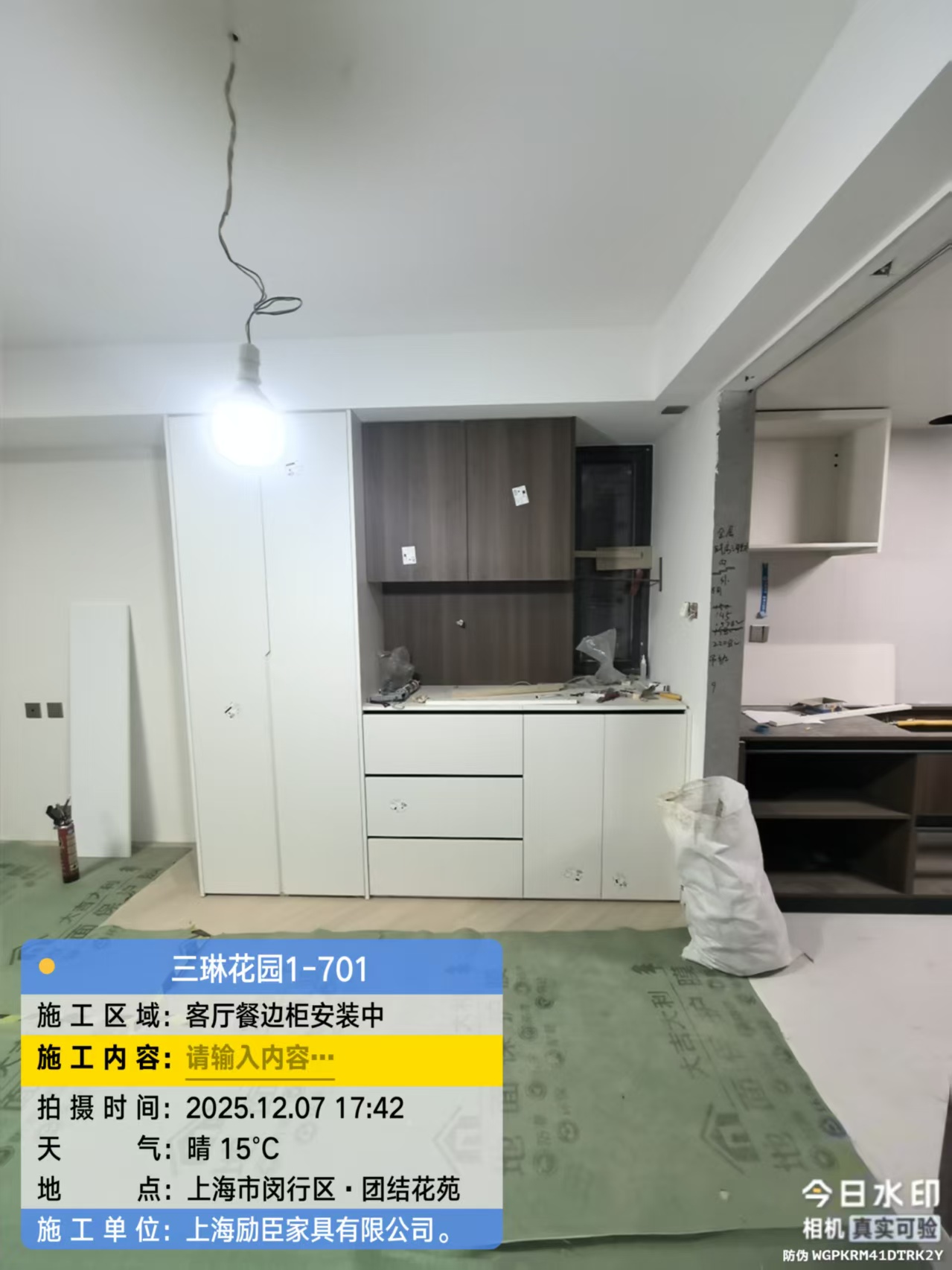 三琳花园 客厅餐边柜
